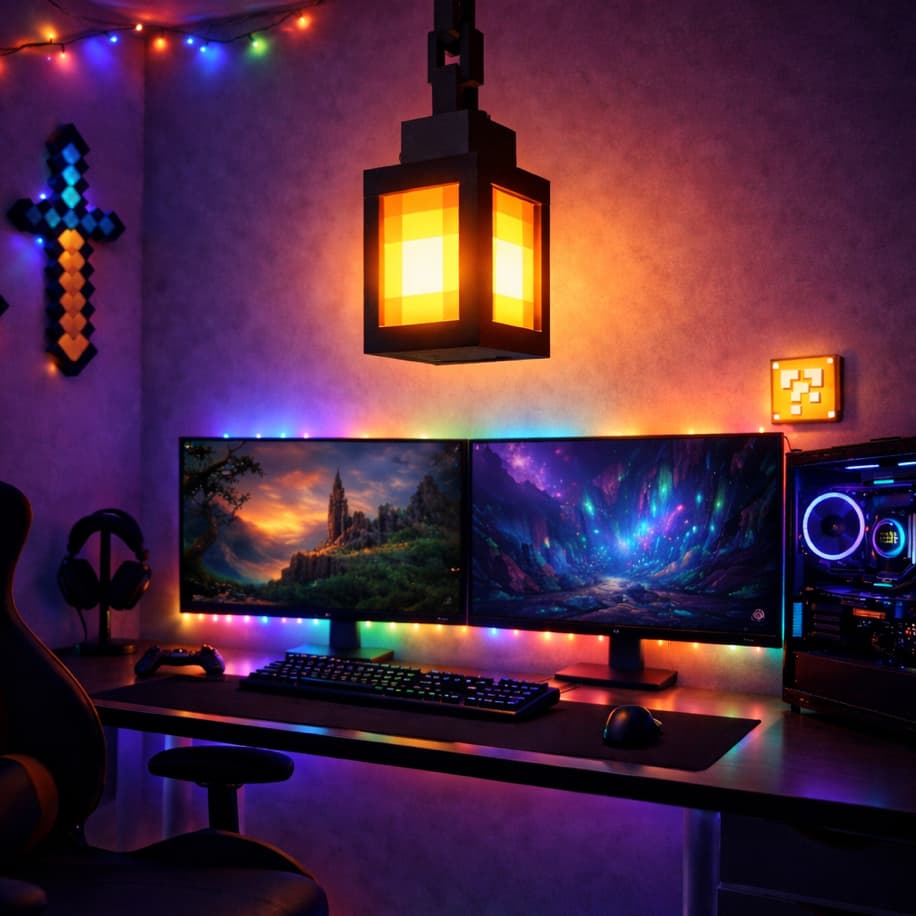 Pixel Craftio Fener - Mumluk görsel 2