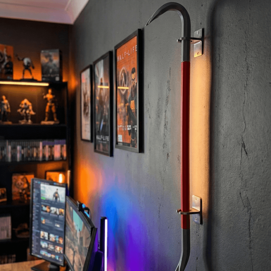 Half-Life İkonik Levye - Dekoratif Koleksiyon Ürünü. - 3DCraftio