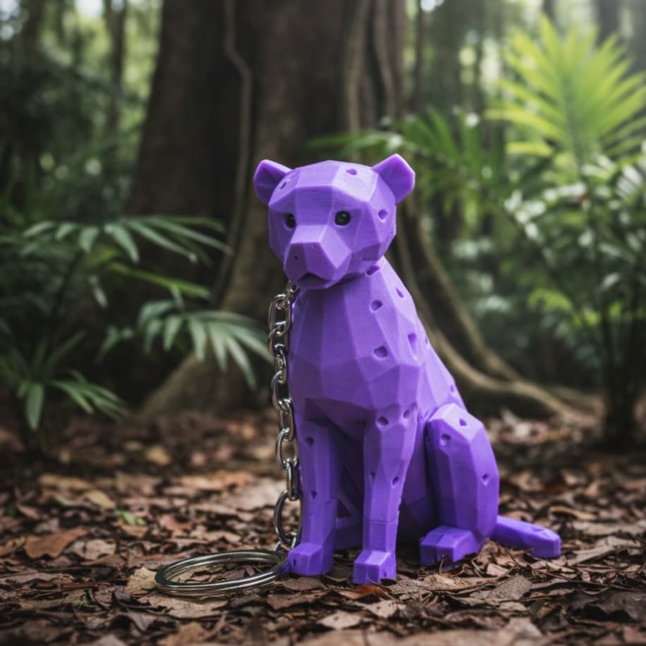 Leopar Anahtarlık - Anahtarlık